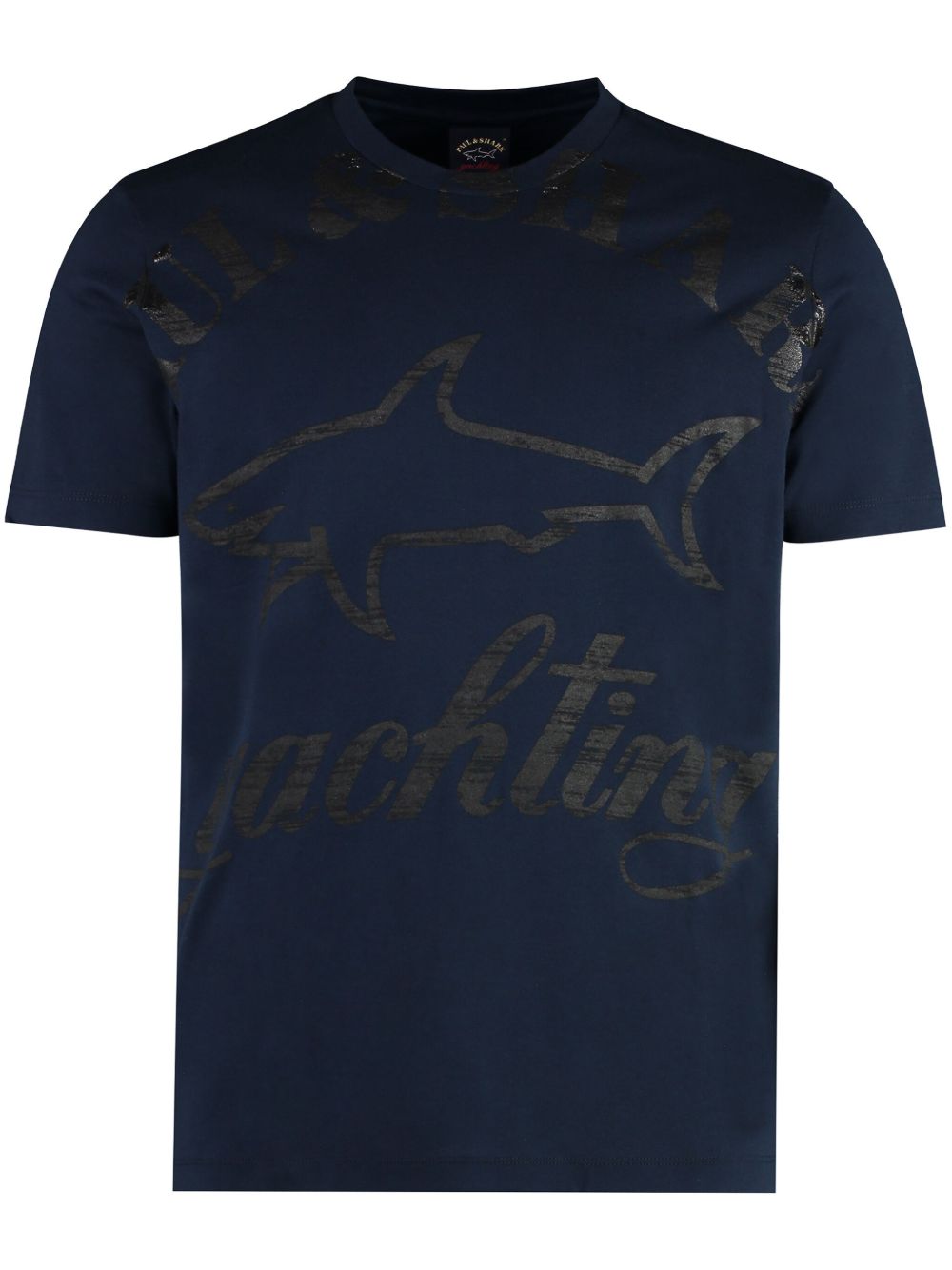 Paul & Shark logo T恤 - 蓝色