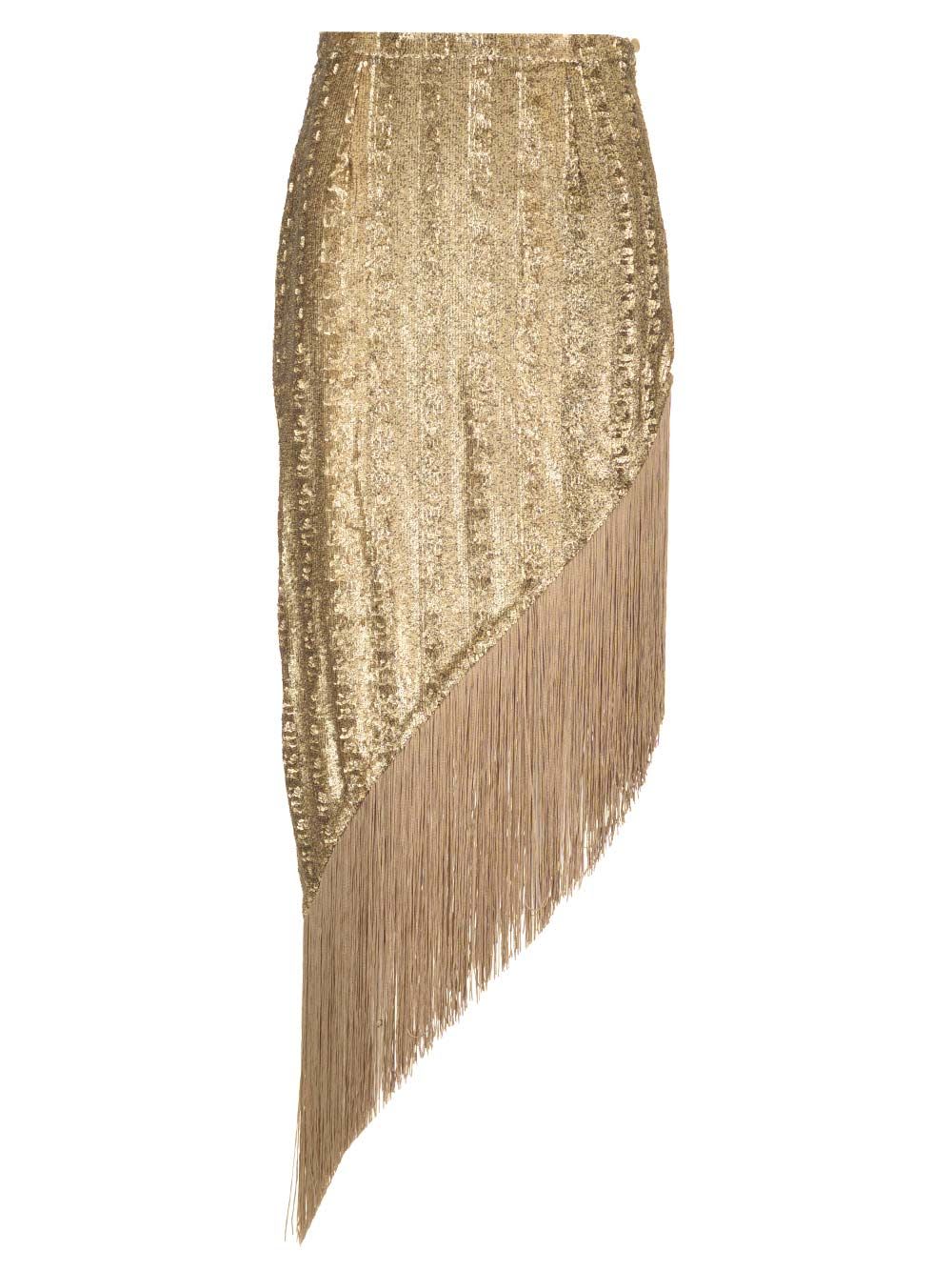 Taller Marmo Gilded Cunard Skirt Gold