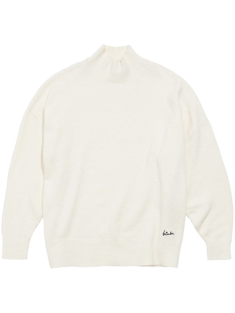 Bimba y Lola logo刺绣卫衣 - 中性色