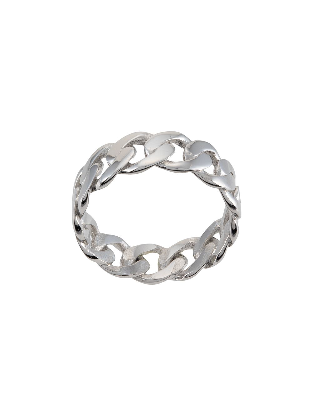 Nialaya Jewelry 搭链指环 - 银色