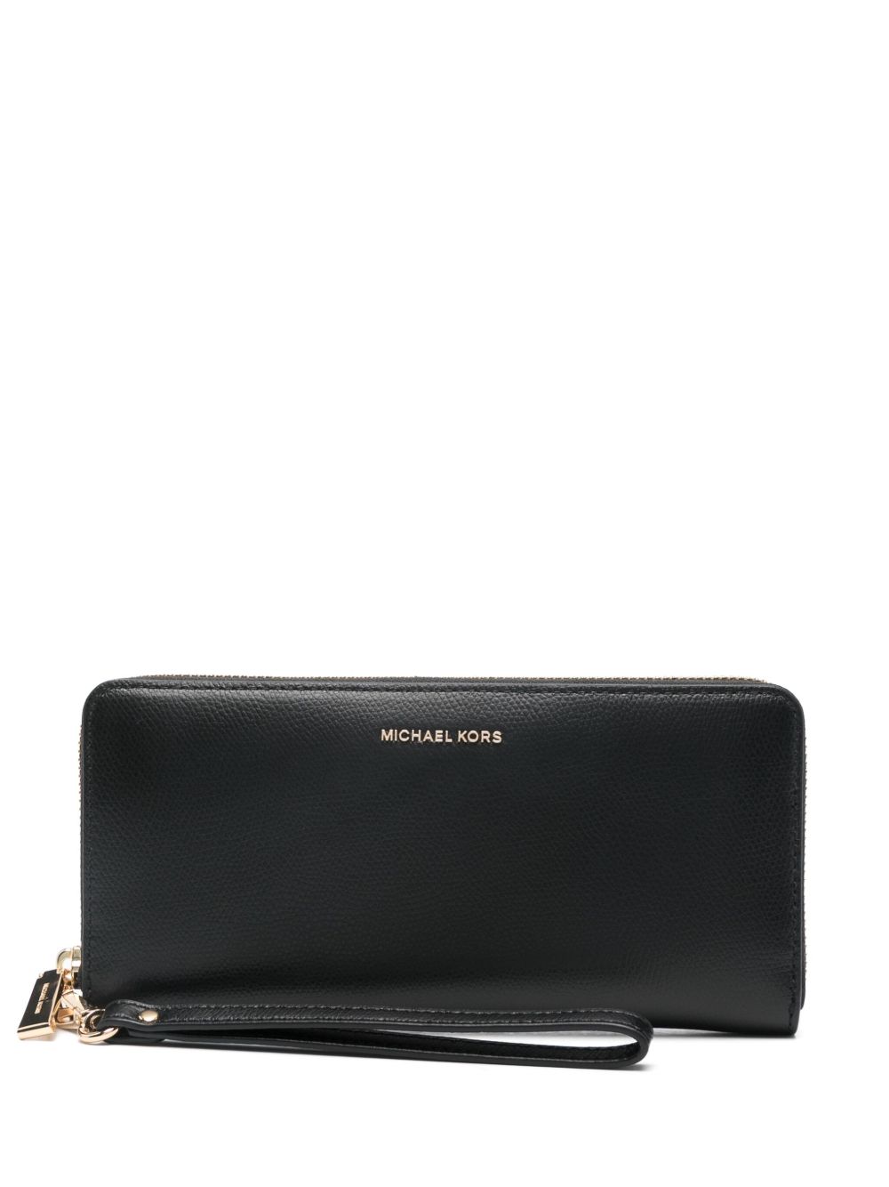 Michael Michael Kors logo字母钱包 - 黑色