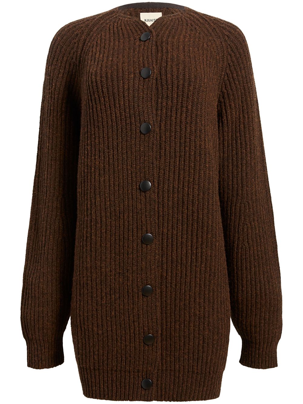 KHAITE Jina cardigan - 褐色