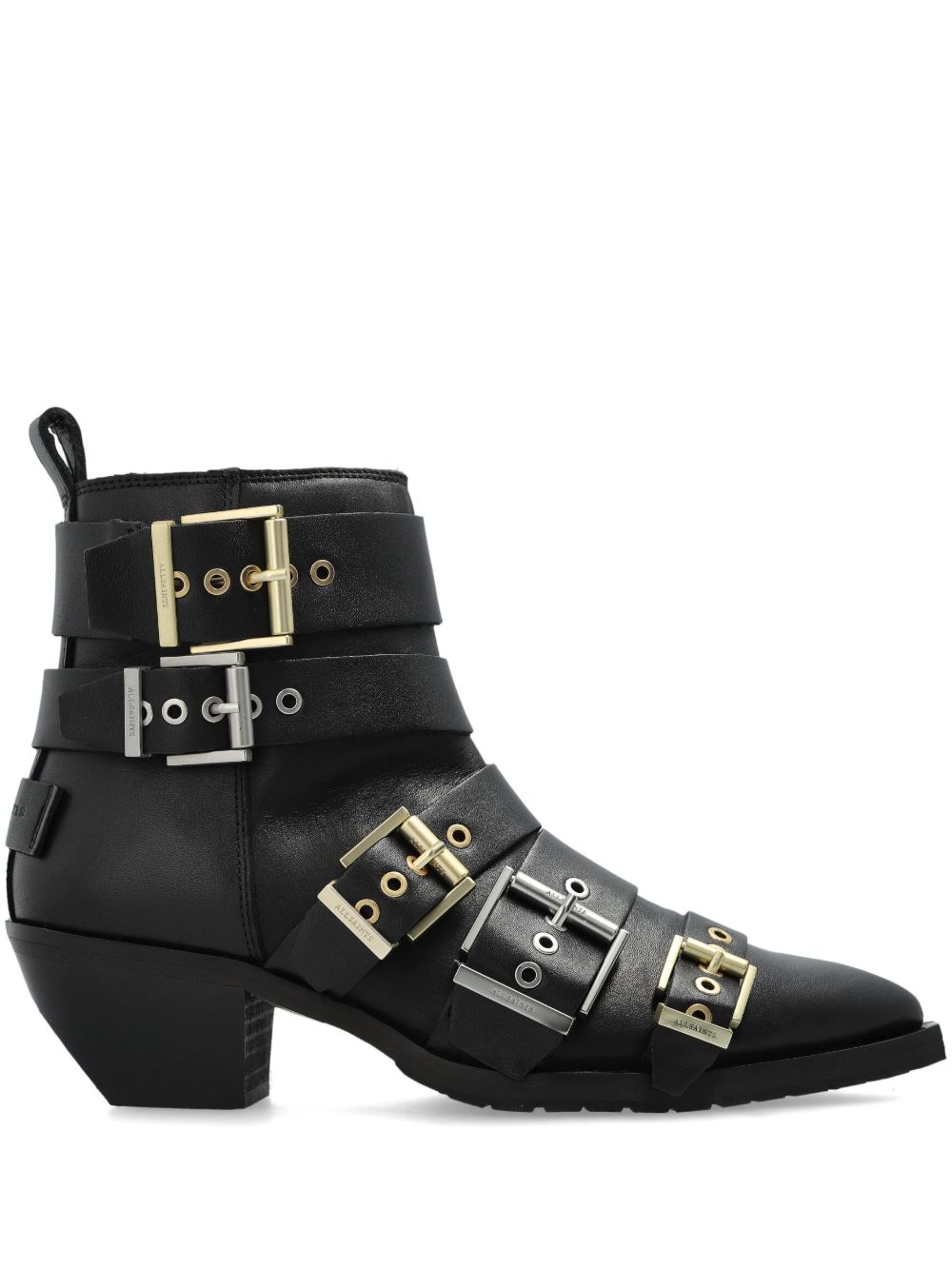 AllSaints Jane 及膝靴 - 黑色