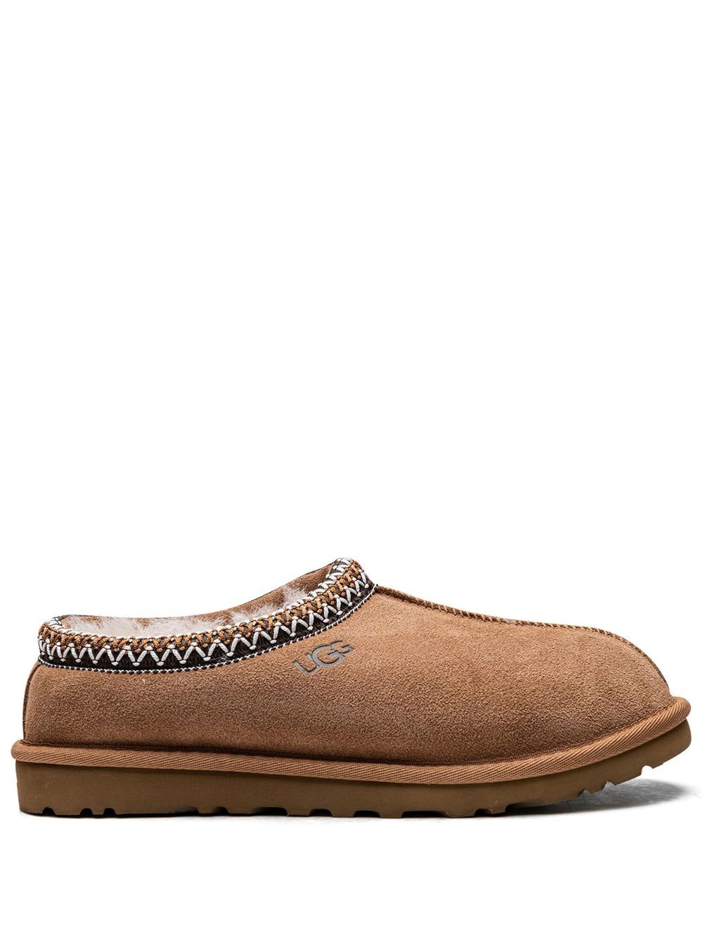 UGG Tasman 绒面皮拖鞋 - 褐色