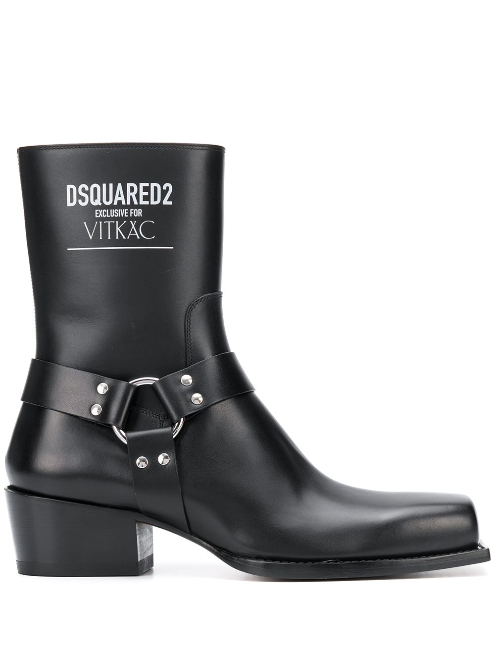 DSQUARED2 D2次方 Exclusive for Vitkac 及踝靴 - 黑色