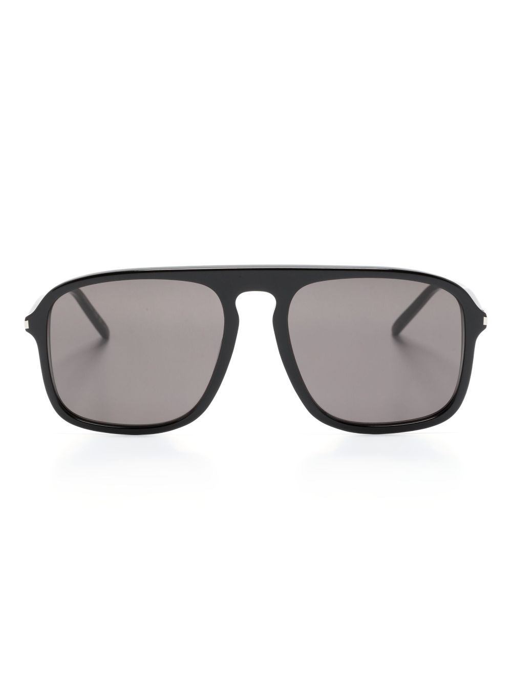 Saint Laurent Eyewear SL 590 飞行员太阳眼镜 - 黑色