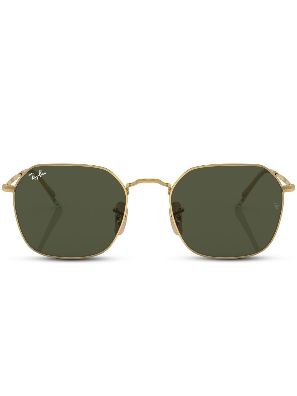 Ray-Ban Jim 方框太阳眼镜 - 金色