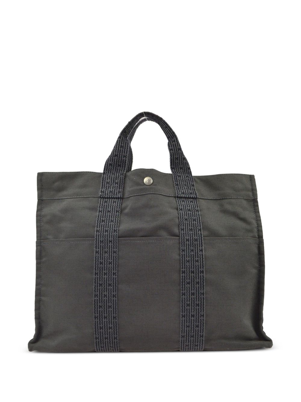 Hermès Pre-Owned Herline MM 手提包（1990-2000年代典藏款） - 灰色