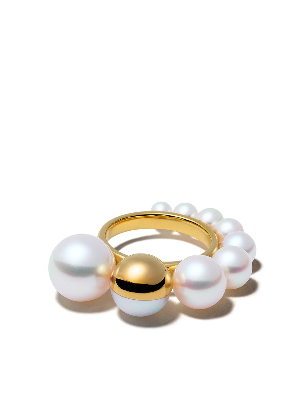 TASAKI M/G TASAKI Shell 18K黄金戒指 - 金色
