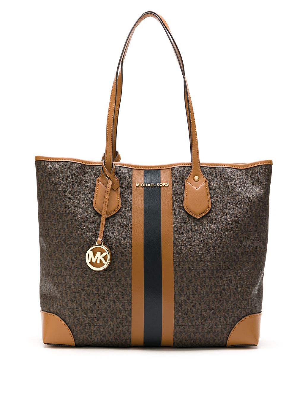 Michael Kors EVA LG TOTE - 褐色