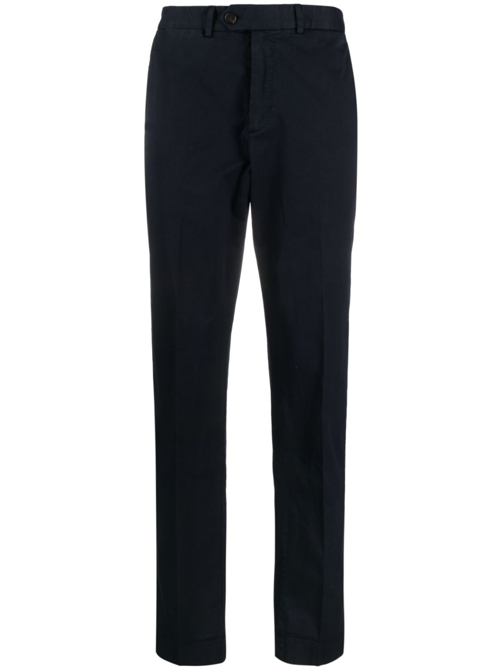 Ralph Lauren Purple Label Eaton 直筒西裤 - 蓝色