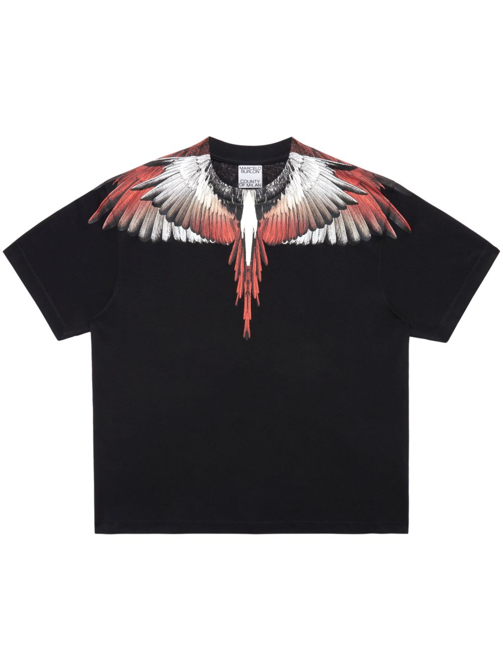 Marcelo Burlon County of Milan Icon Wings 棉T恤 - 黑色
