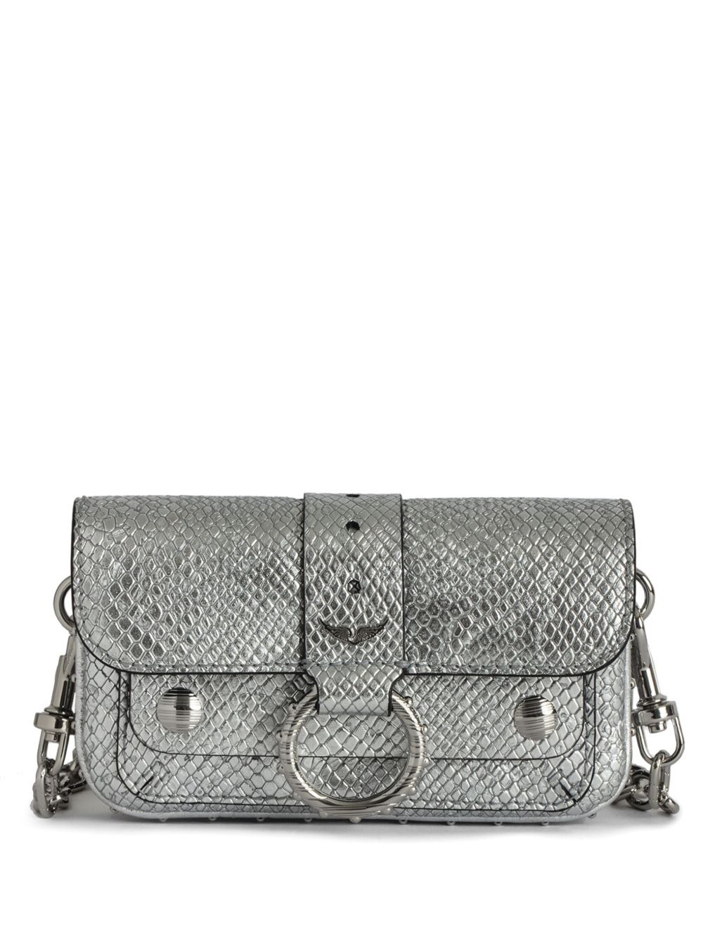Zadig&Voltaire Kate 迷你包 - 银色