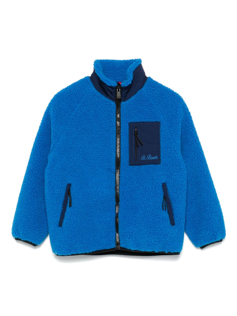 MC2 Saint Barth Kids Keystone 夹克 - 蓝色