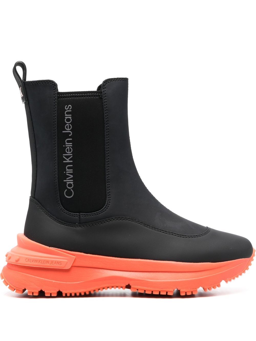 Calvin Klein Chunky Runner 及踝靴 - 黑色