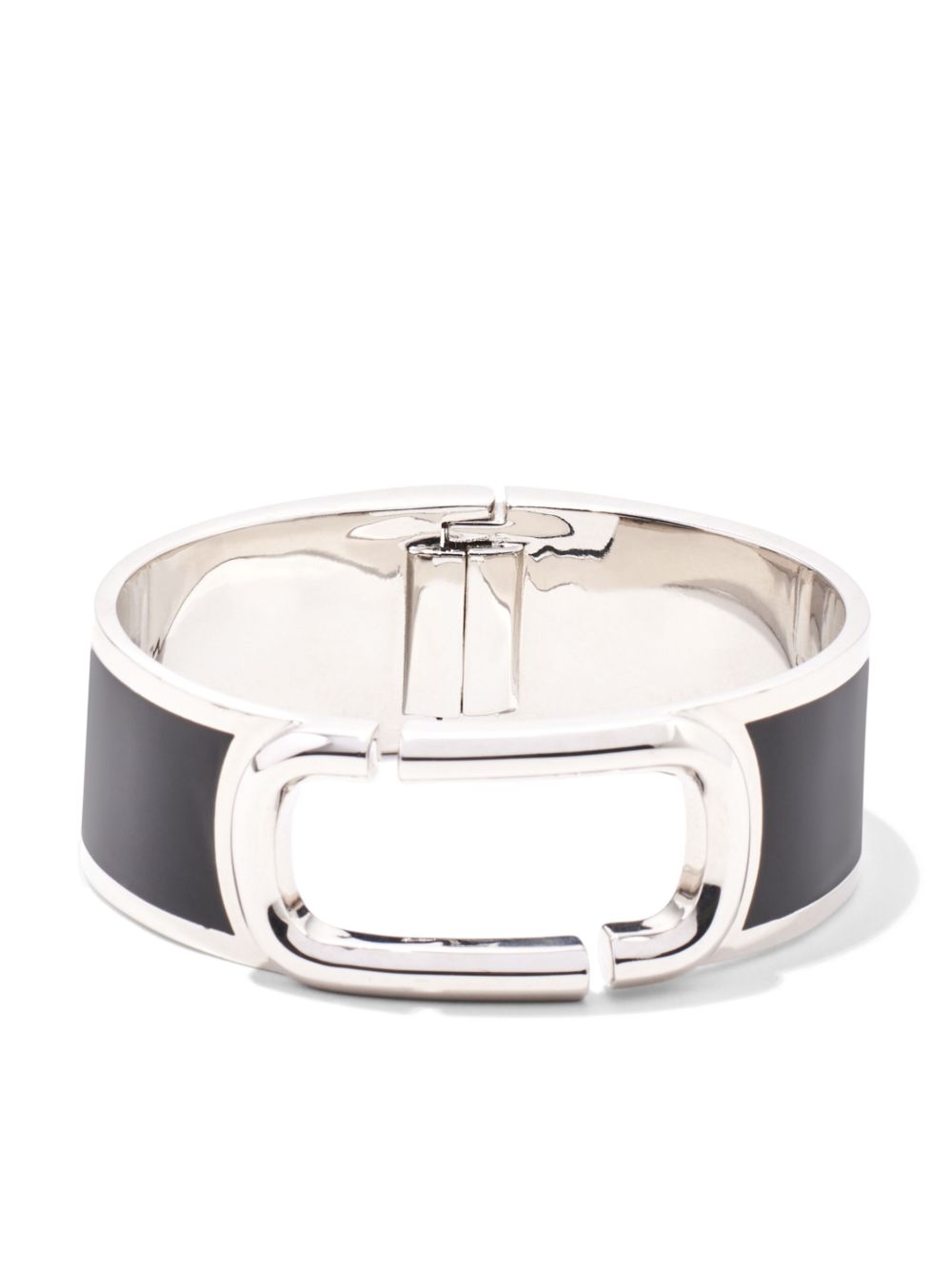Marc Jacobs The J Marc 铰链手镯 - 黑色