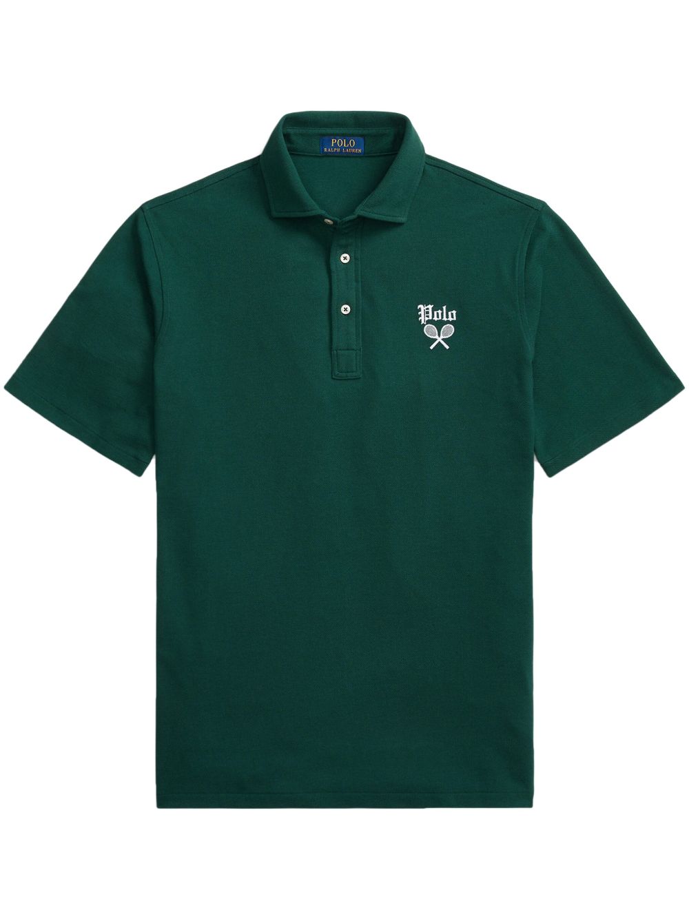 Polo Ralph Lauren logo刺绣polo衫 - 绿色