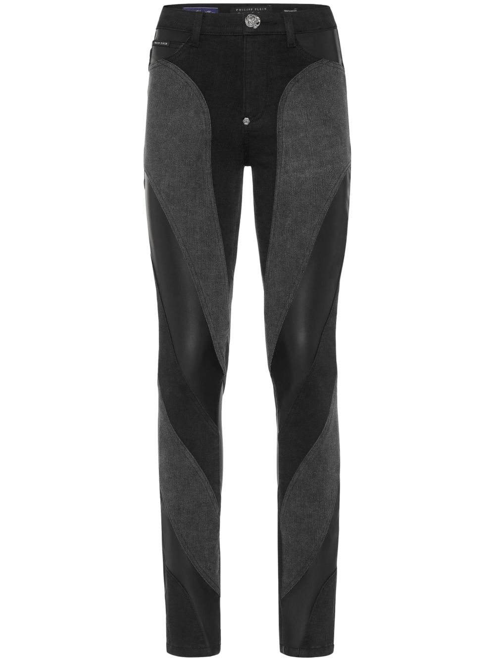 Philipp Plein 高腰打底裤 - 黑色