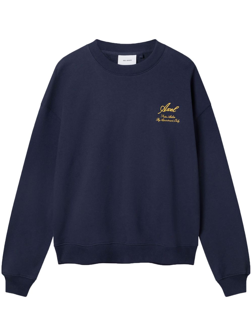 Axel Arigato logo-embroidered sweatshirt - 蓝色