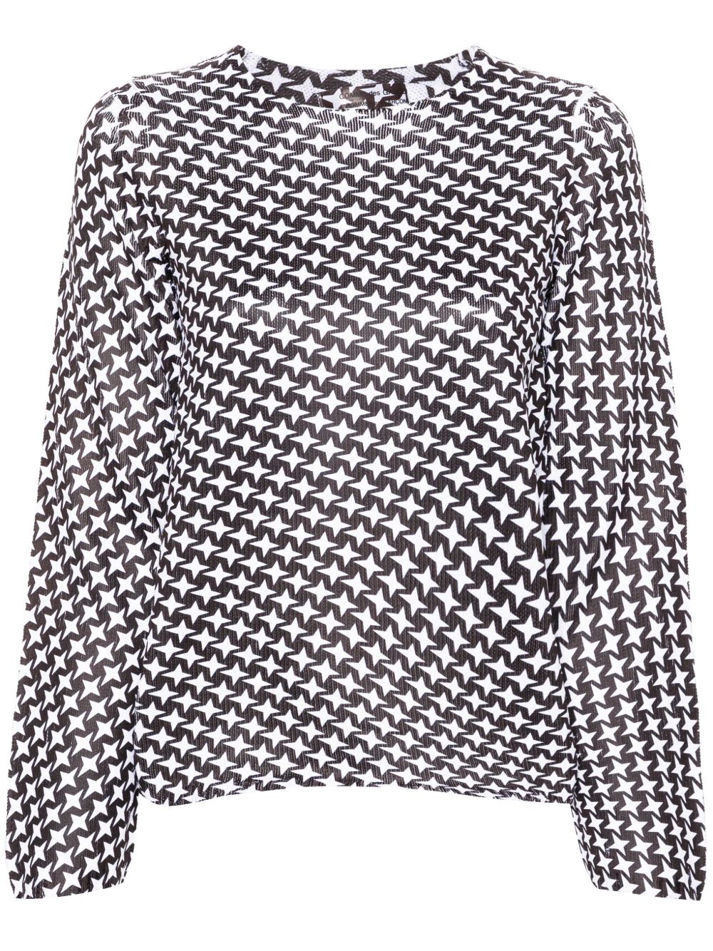 Comme Des Garçons Comme Des Garçons 星星印花T恤 - 褐色