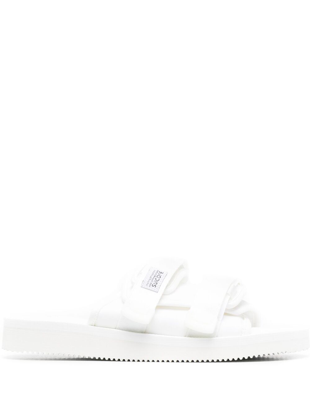 Suicoke VHL 魔术贴拖鞋 - 白色