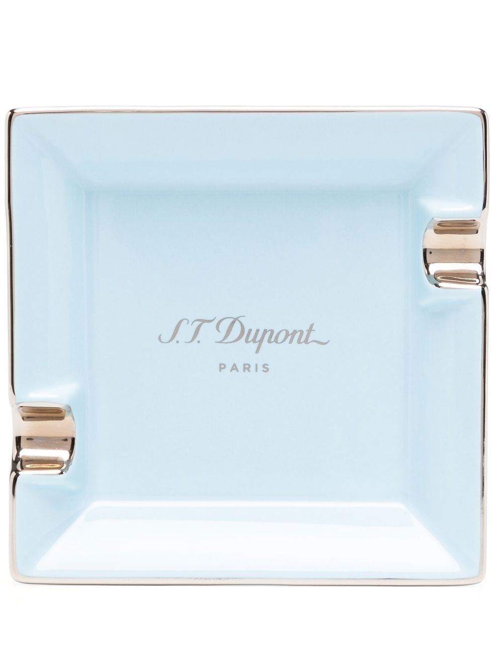 S.T. Dupont 迷你方形烟灰缸 - 蓝色