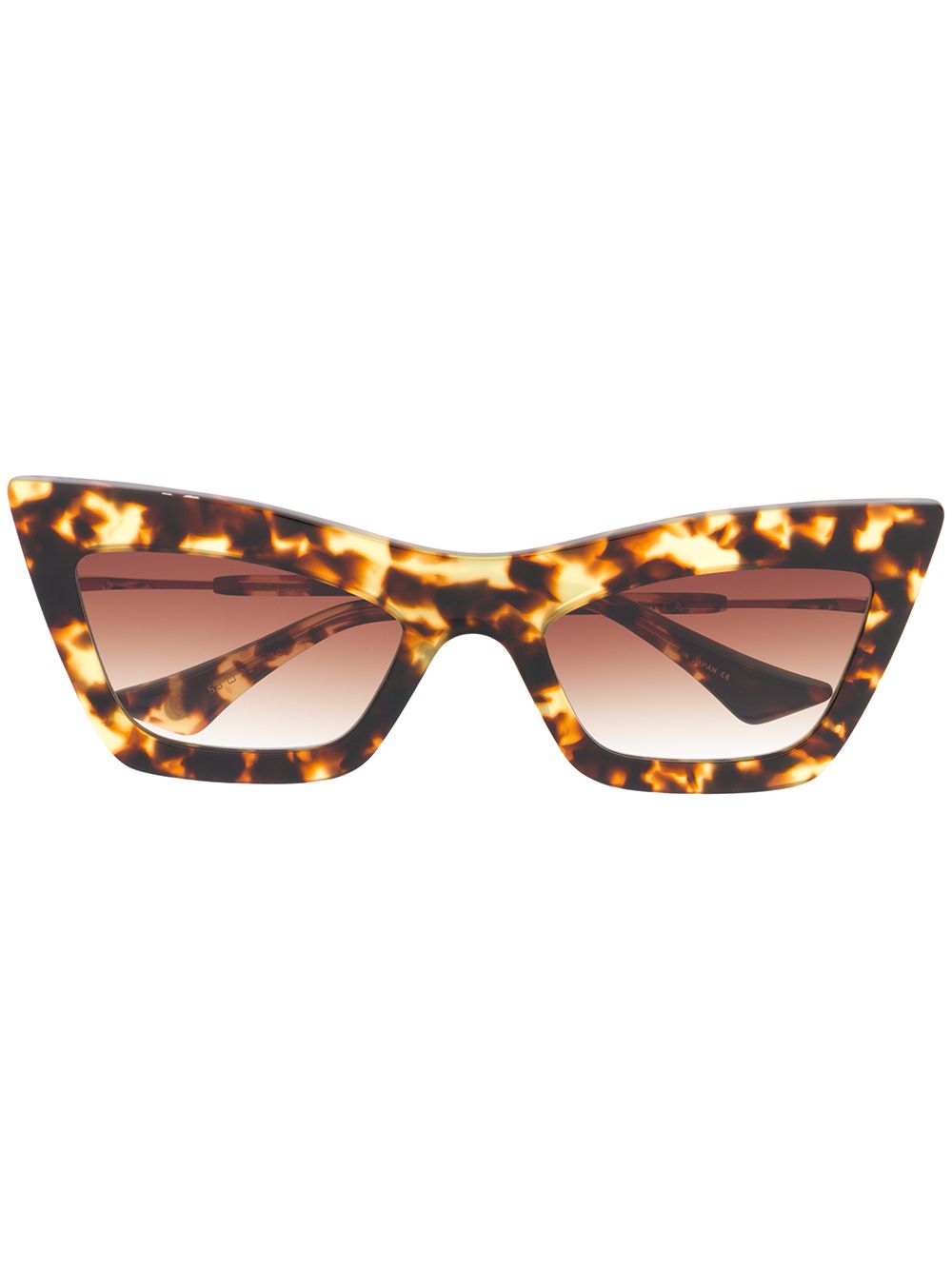 Dita Eyewear Erasur太阳眼镜 - 褐色