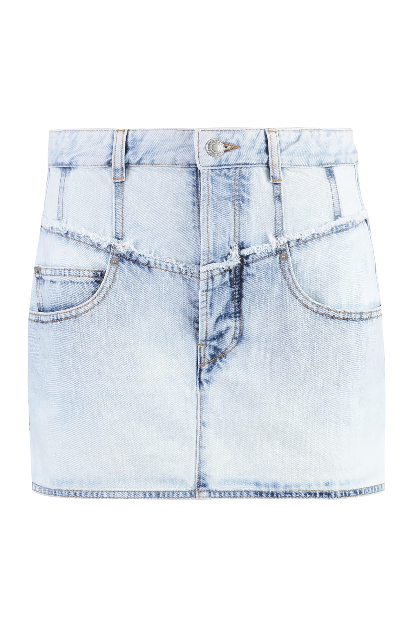 Isabel Marant Narsjis Denim Mini Skirt