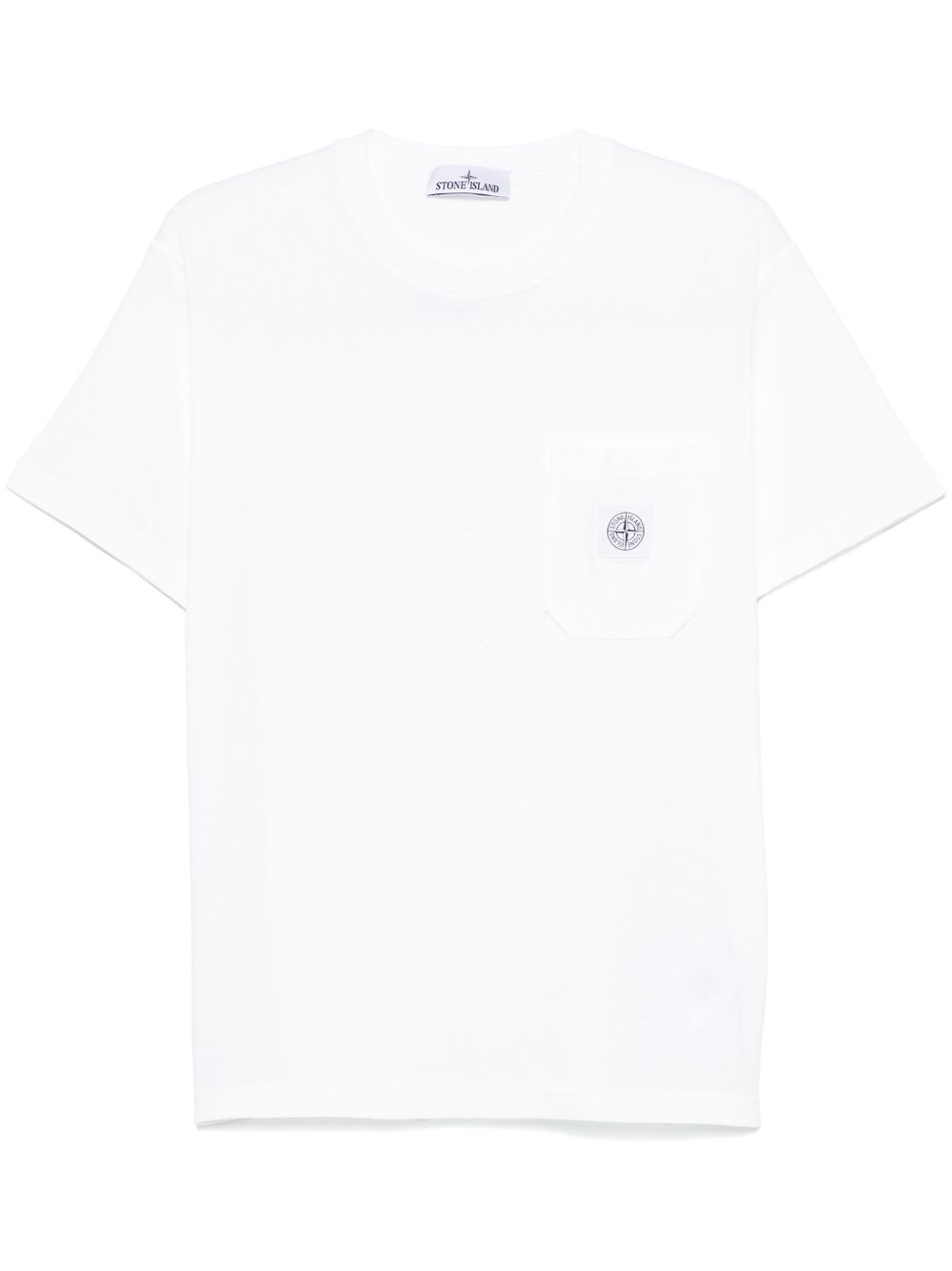 Stone Island Compass 图案T恤 - 白色