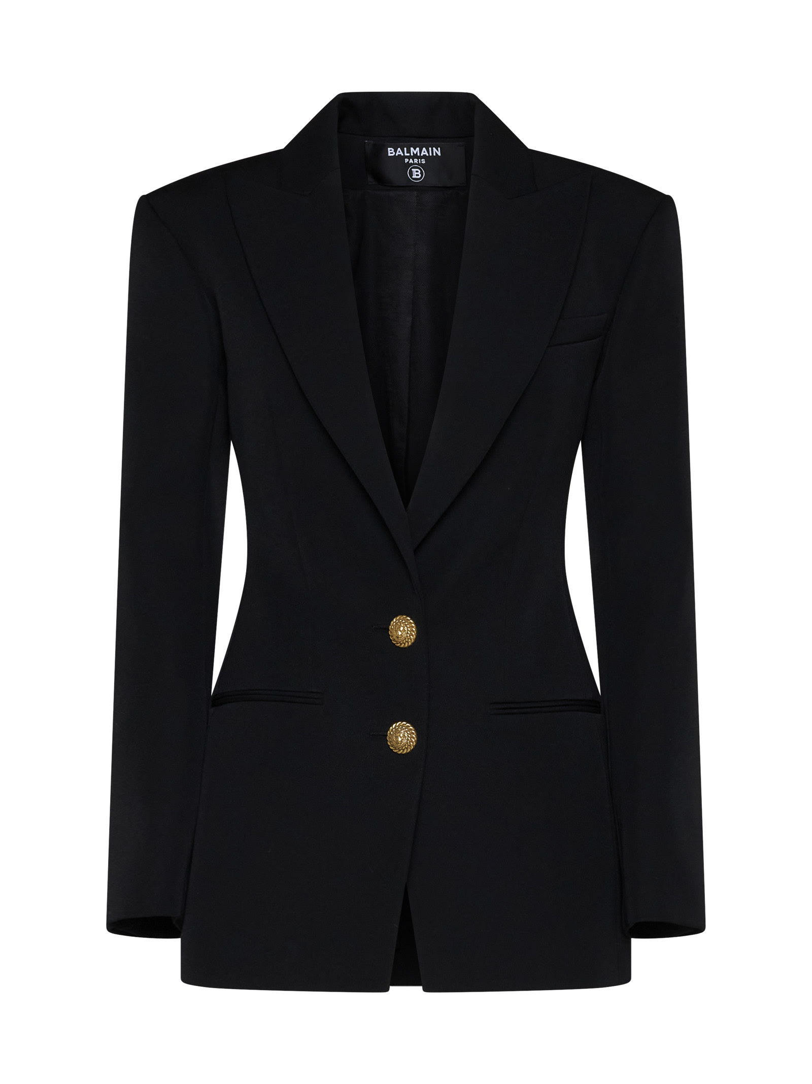 Balmain Fitted Single-breasted Blazer