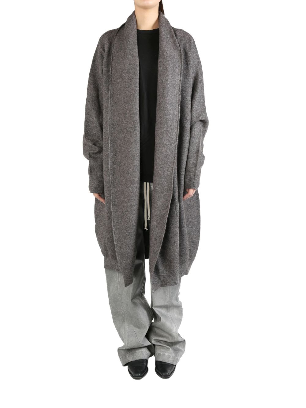 Frenckenberger cashmere coat - 灰色