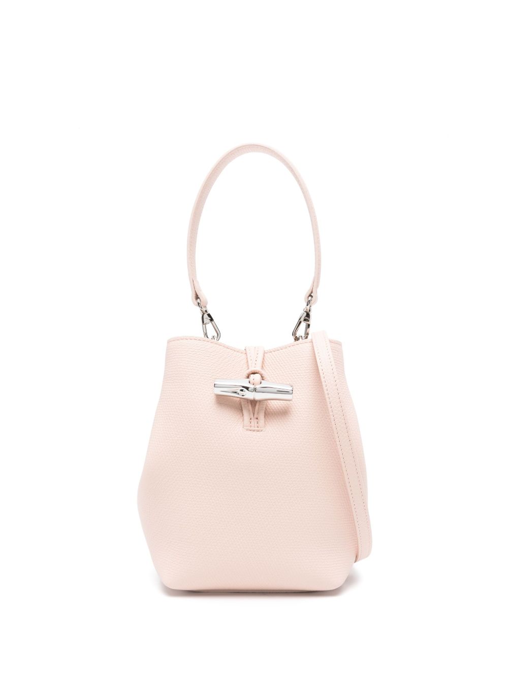 Longchamp Le Roseau 迷你水桶包 - 粉色
