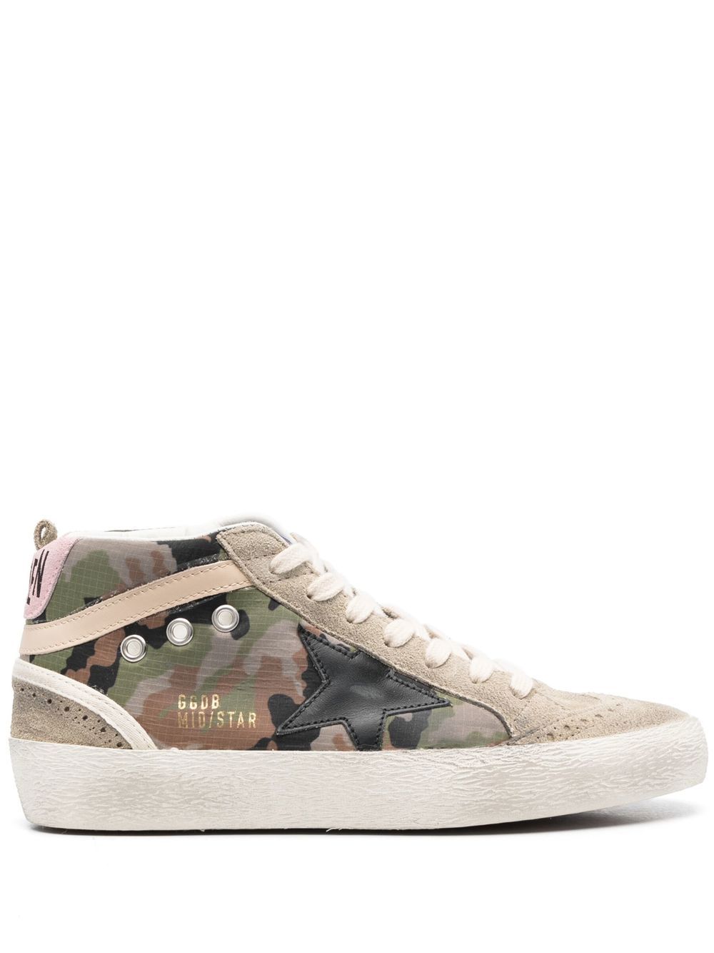 Golden Goose 标贴系带运动鞋 - 中性色