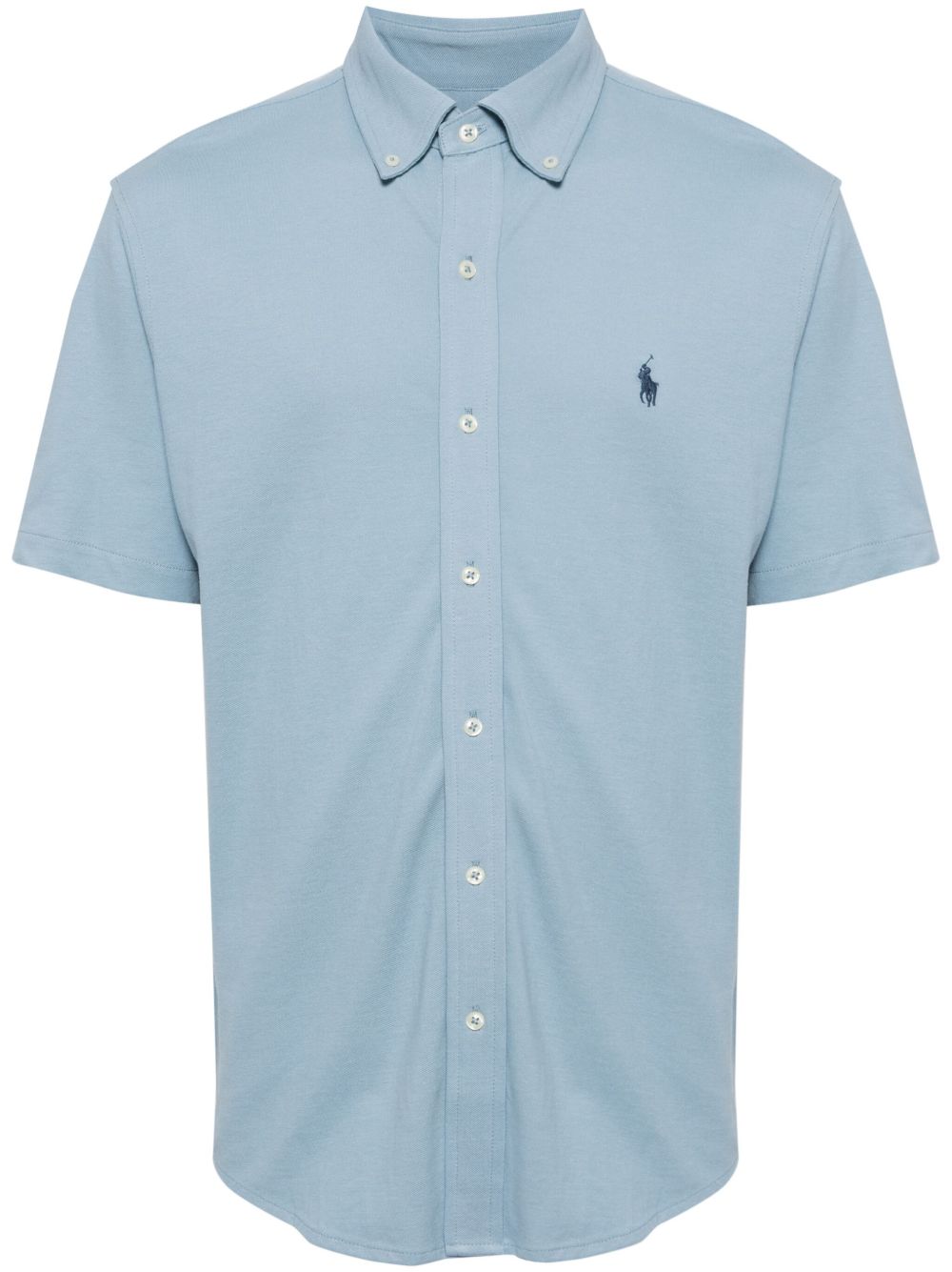 Polo Ralph Lauren Polo Pony 图案衬衫 - 蓝色