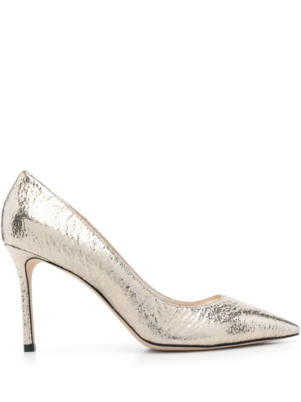 Jimmy Choo Romy 高跟鞋（8.5厘米） - 金色