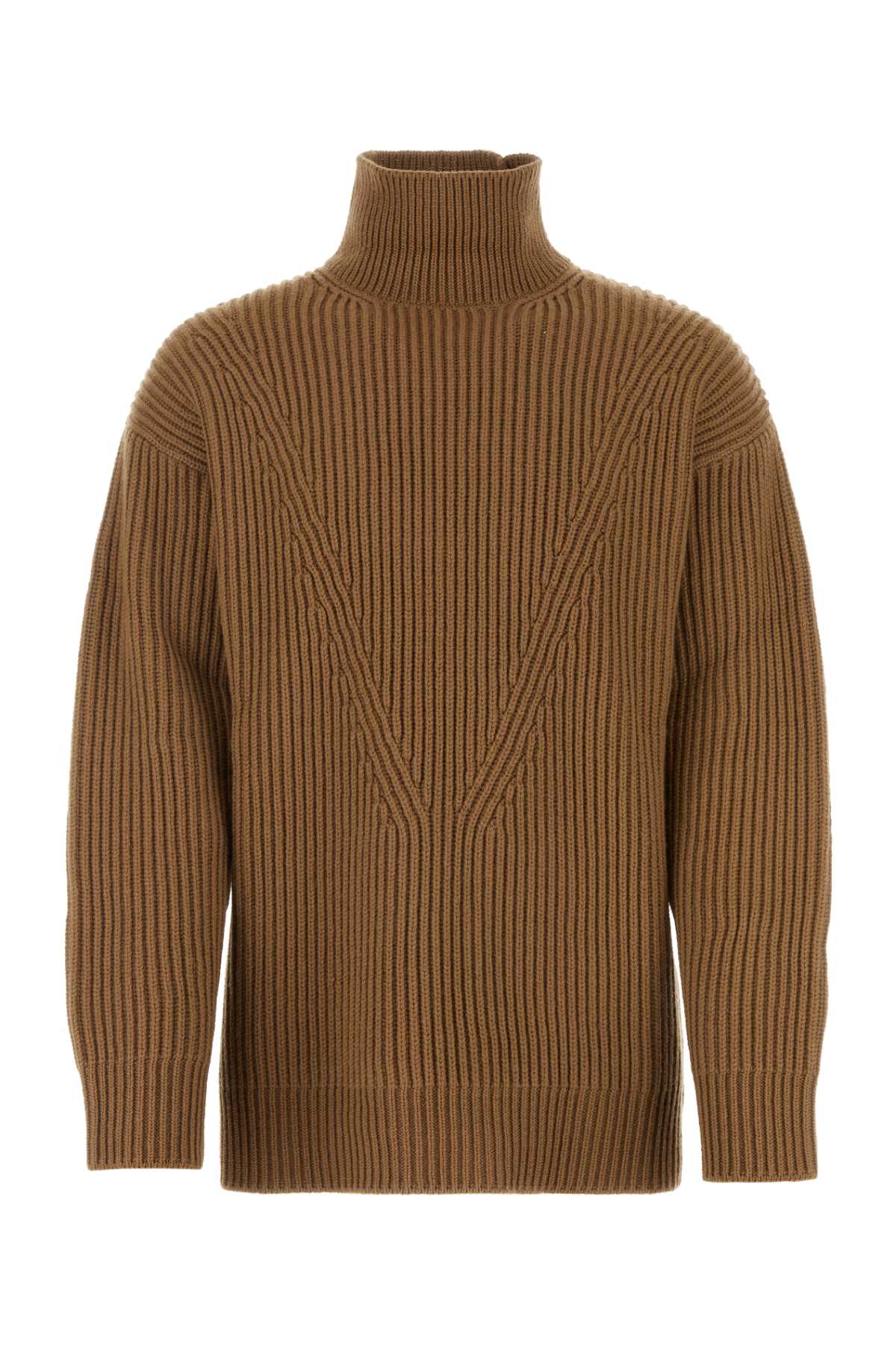Jil Sander 饼干色羊毛毛衣
