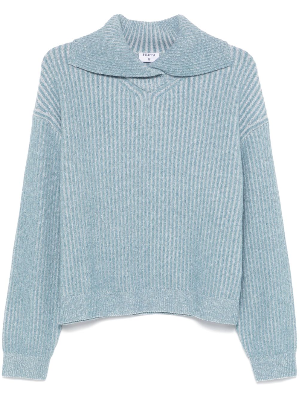 Filippa K 罗纹针织毛衣 - 蓝色
