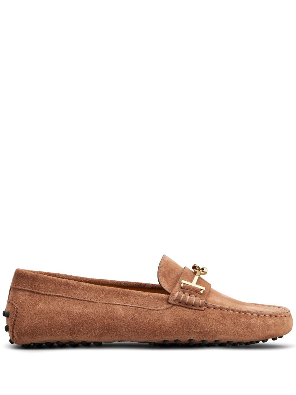 Tod's Gommino 皮质乐福鞋 - 褐色