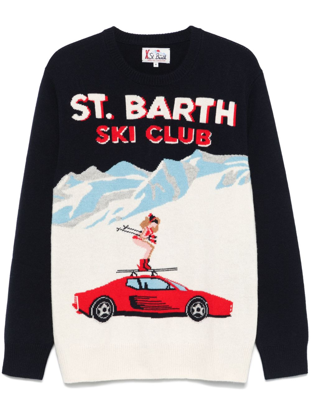 MC2 Saint Barth Heron 毛衣 - 蓝色