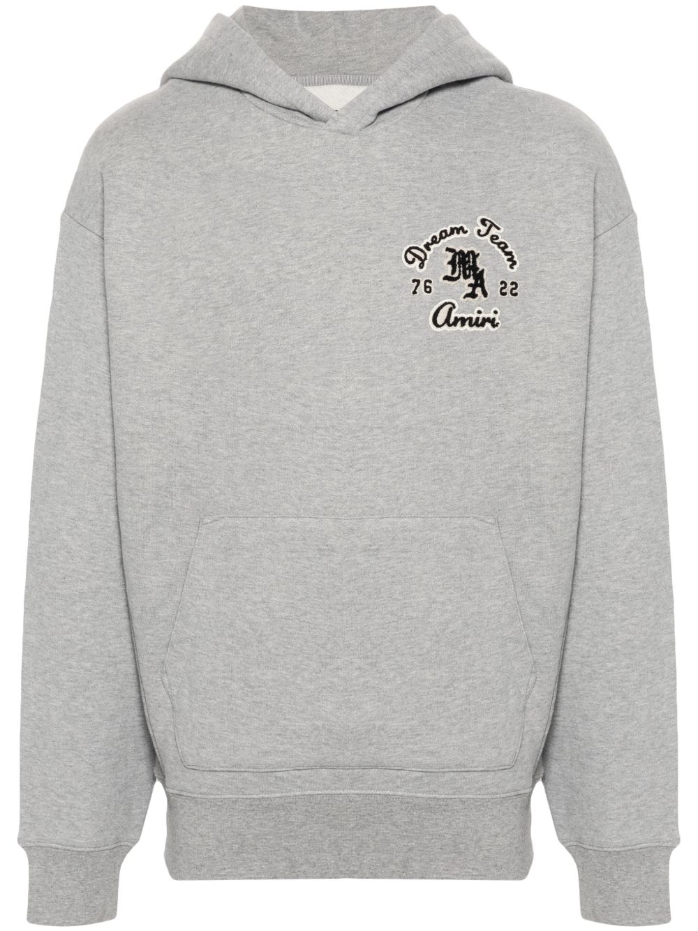 AMIRI Dream Team 刺绣连帽衫 - 灰色