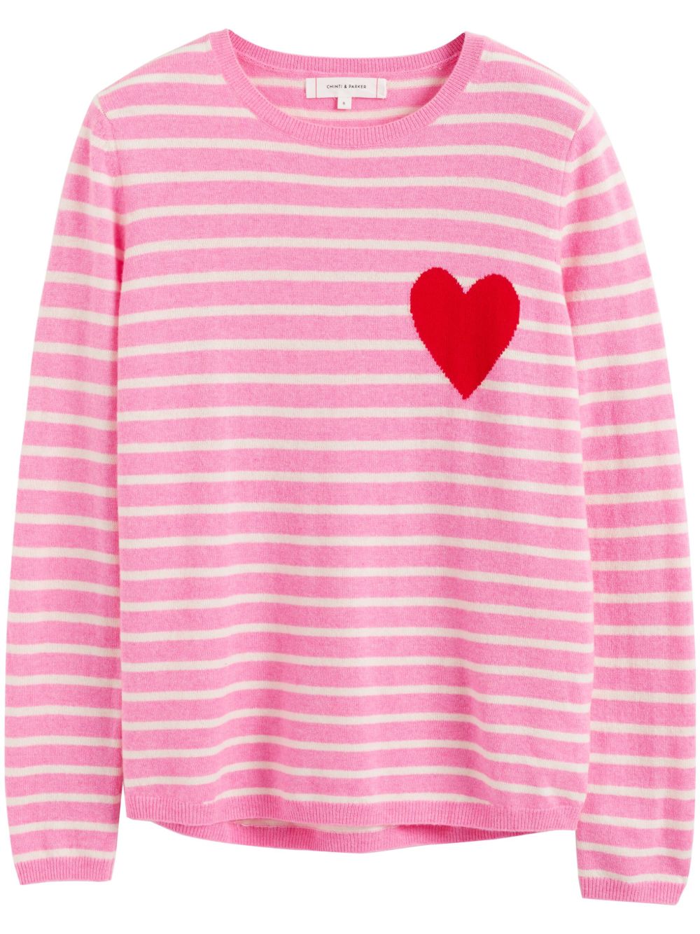 Chinti & Parker Breton Heart 毛衣 - 粉色