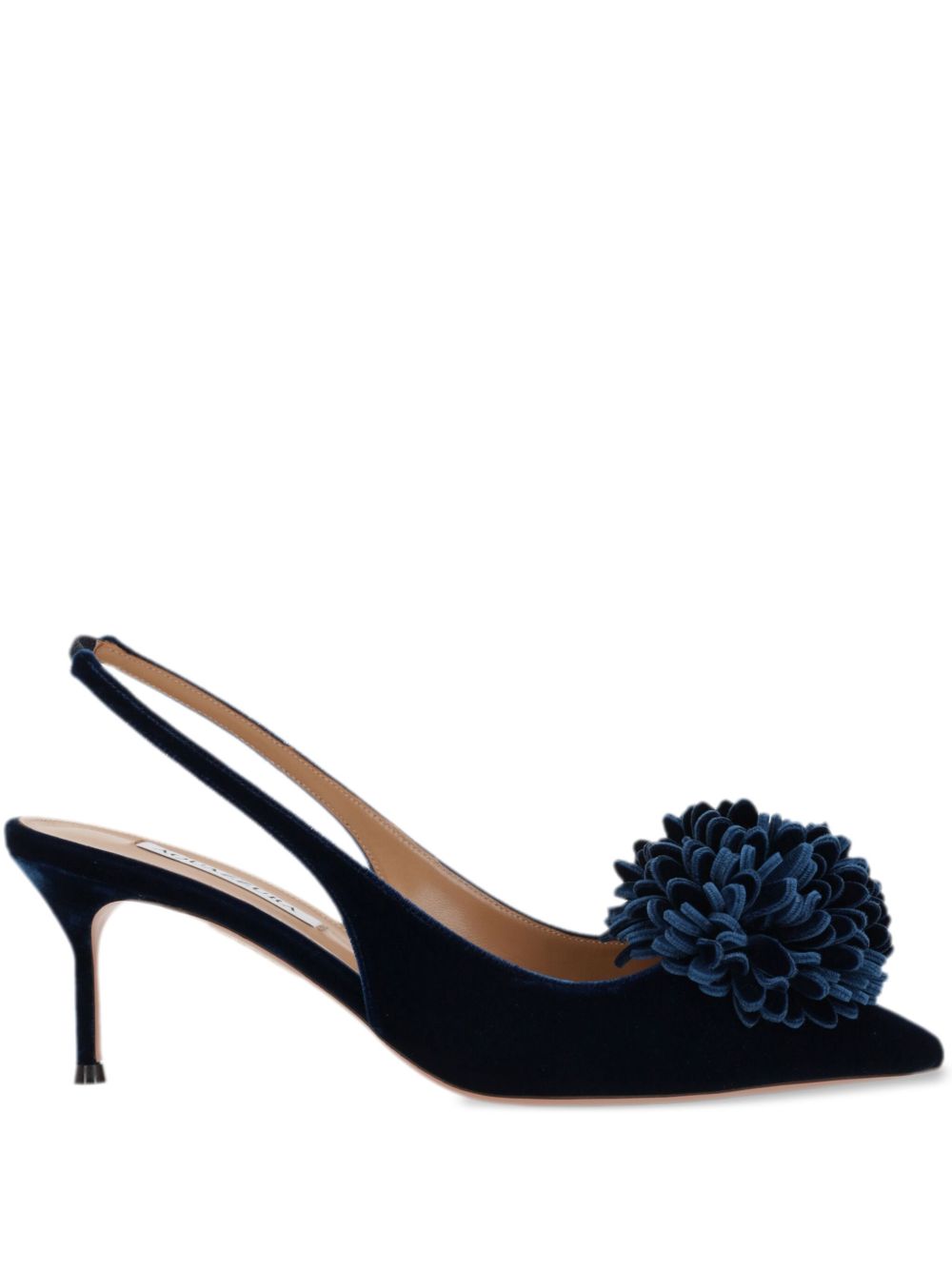 Aquazzura Couturier 裹踝中跟鞋（6.5厘米） - 蓝色