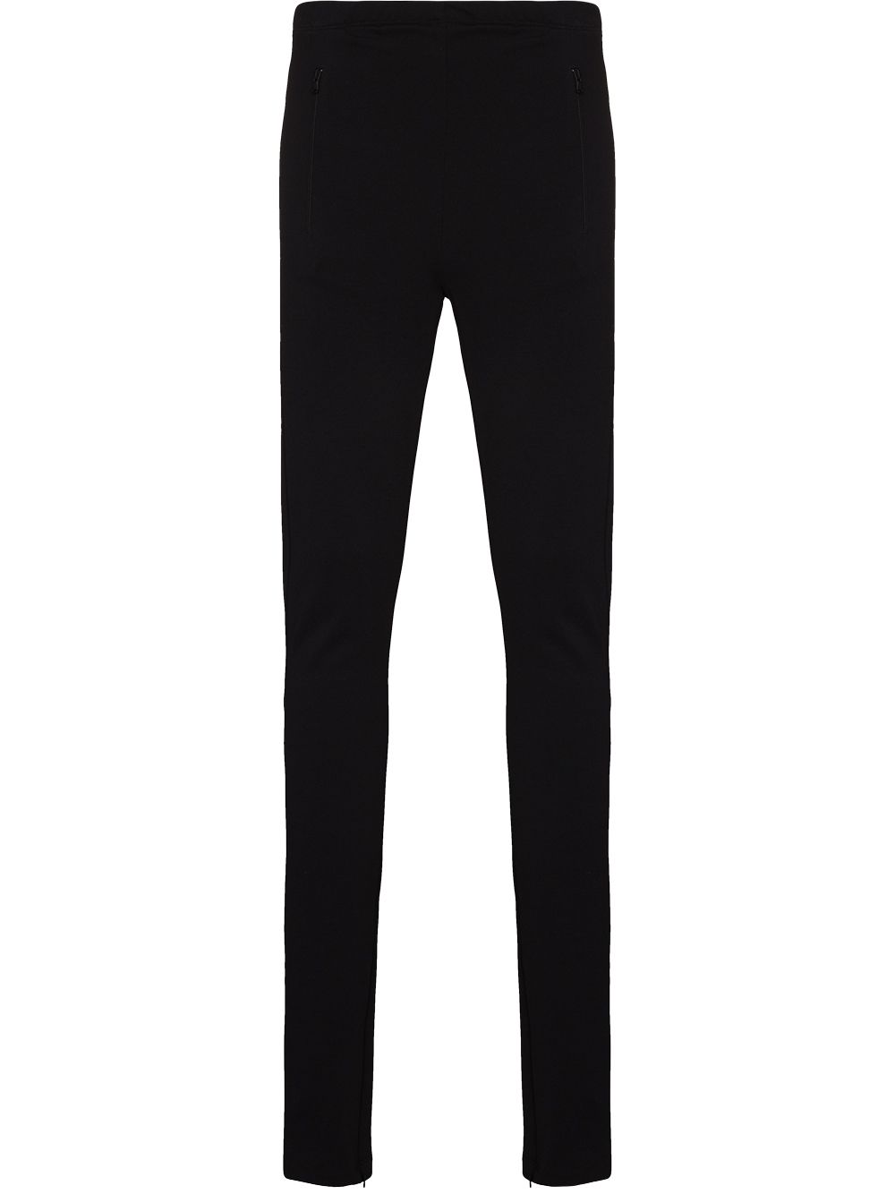 WARDROBE.NYC x Browns 50 侧开衩打底裤 - BLACK BLACK