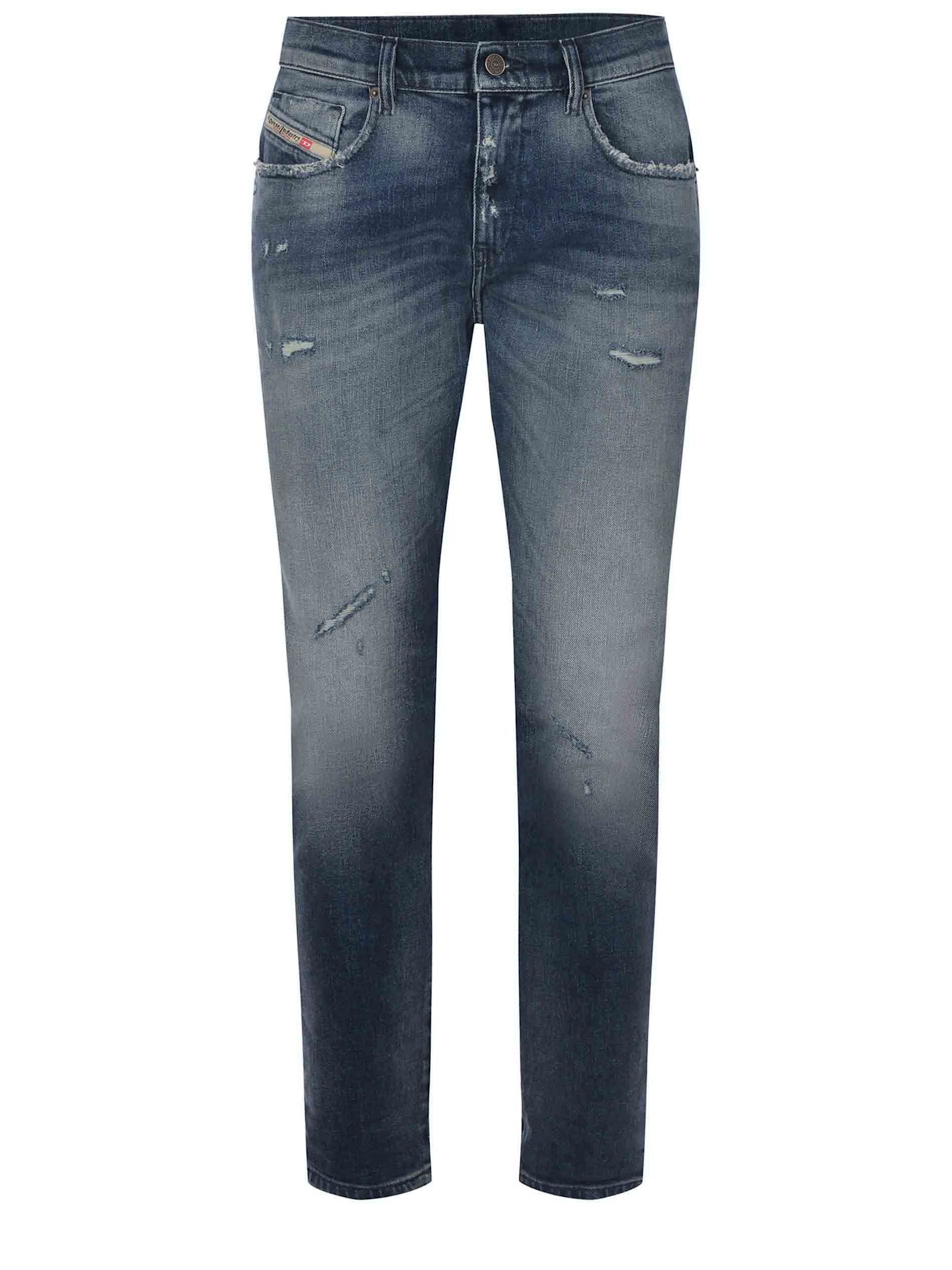 Diesel牛仔裤 牛仔布制成