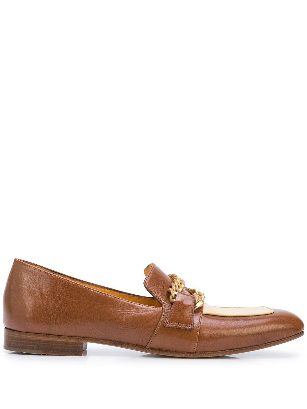 Madison.Maison Gioia 平底乐福鞋 - 褐色
