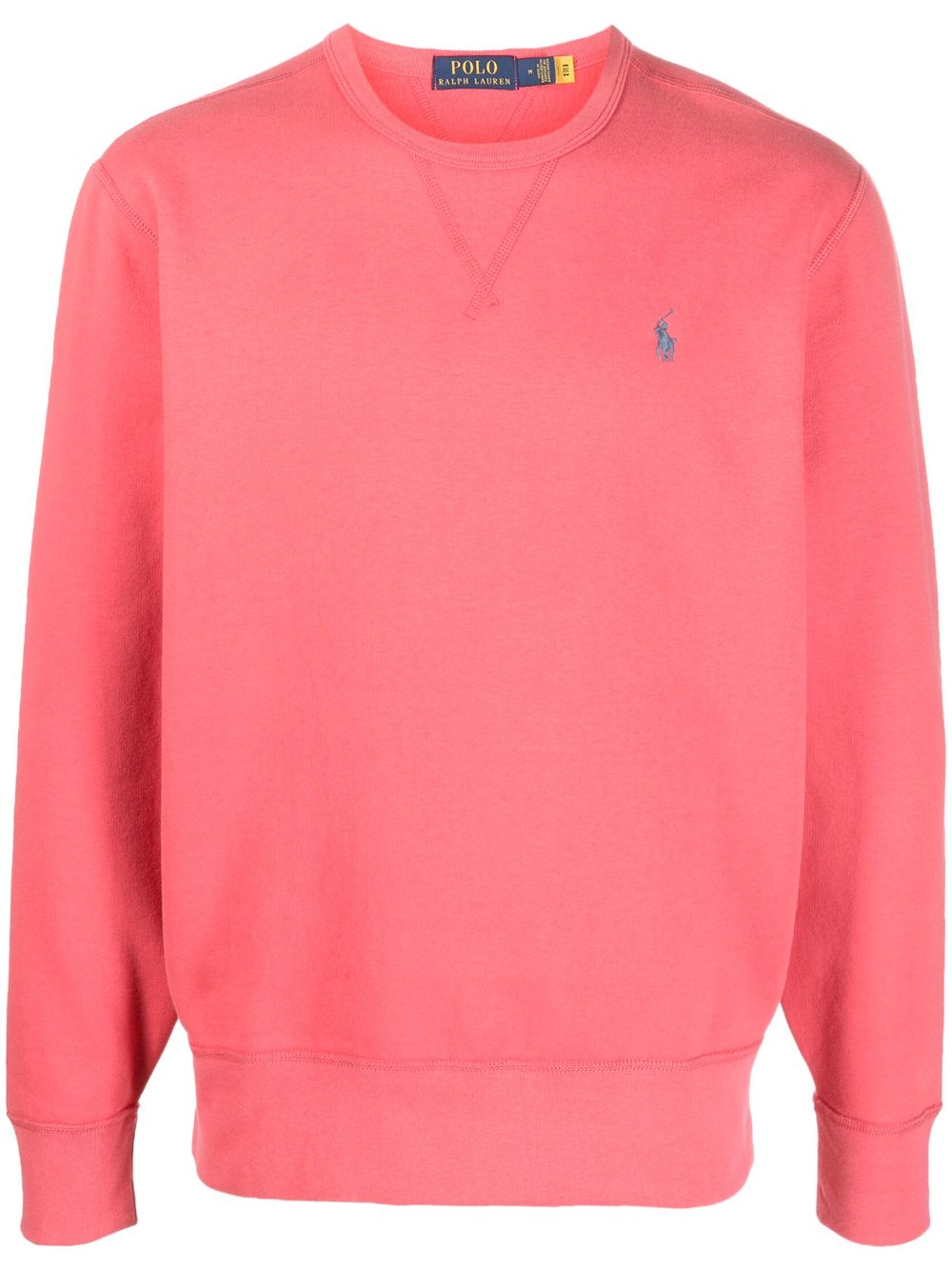 Polo Ralph Lauren logo刺绣棉卫衣 - 红色