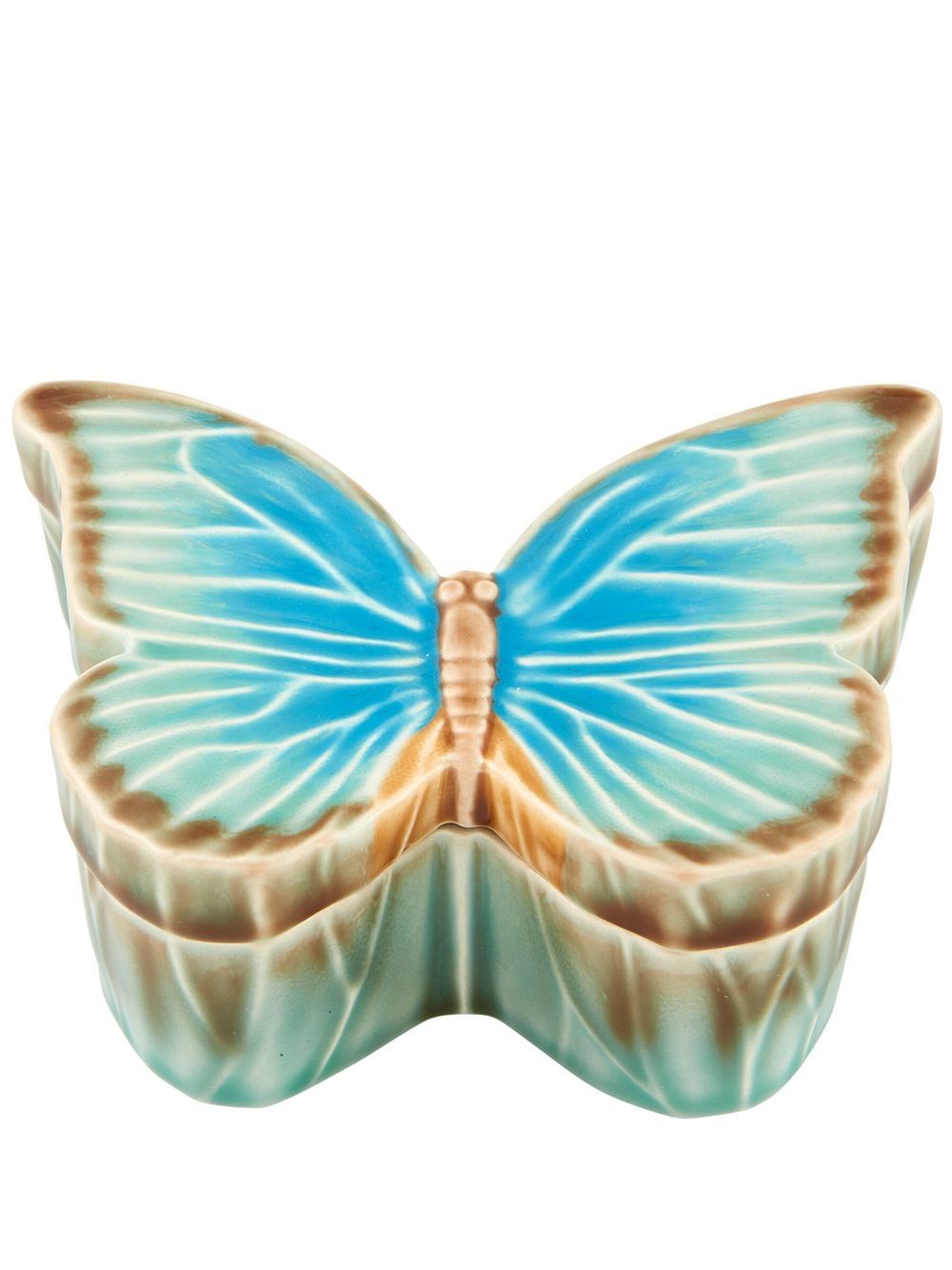 Bordallo Pinheiro Cloudy Butterflies 饰品盒 - 绿色