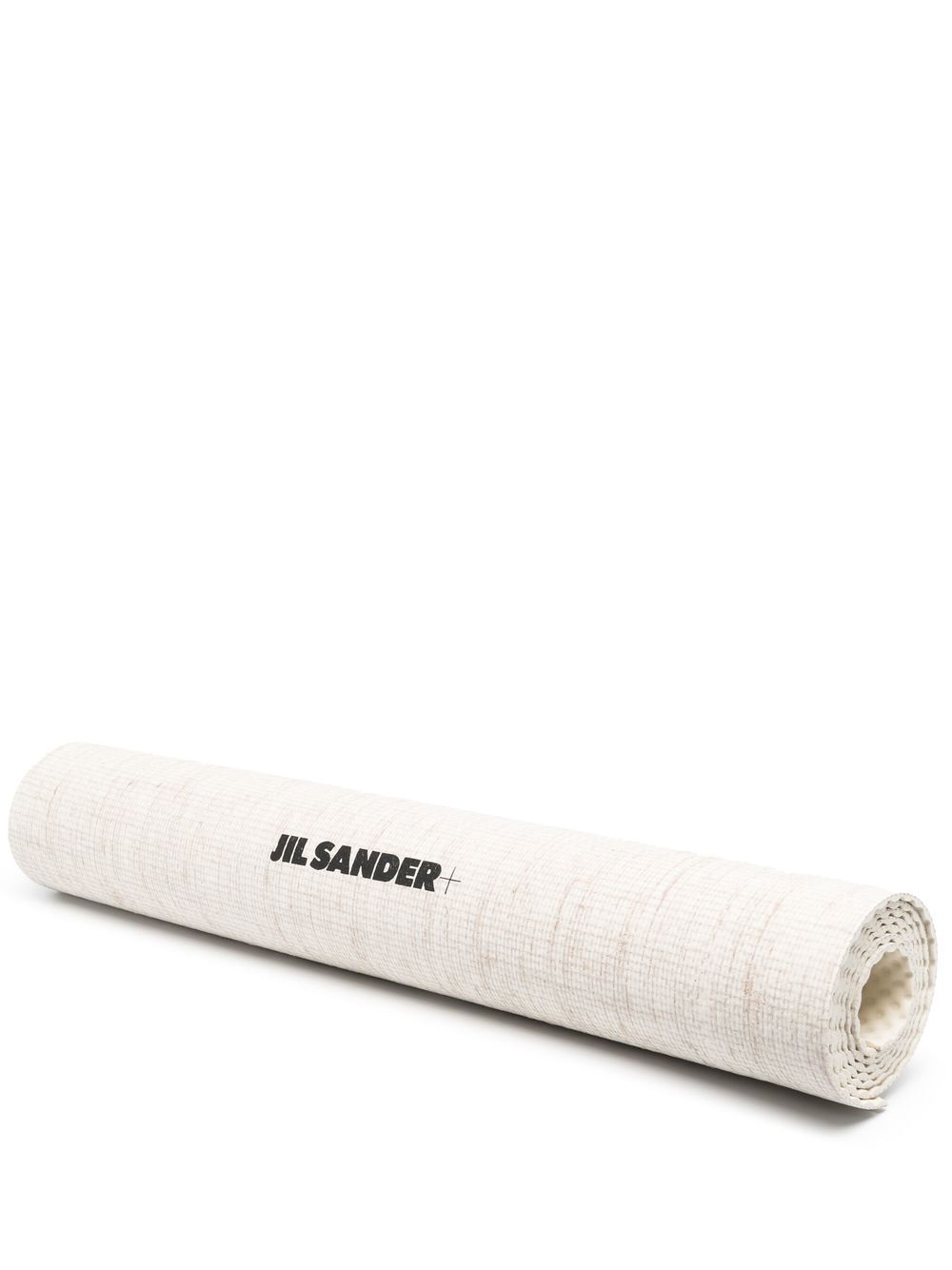 Jil Sander 纹理logo印花瑜伽垫 - 中性色