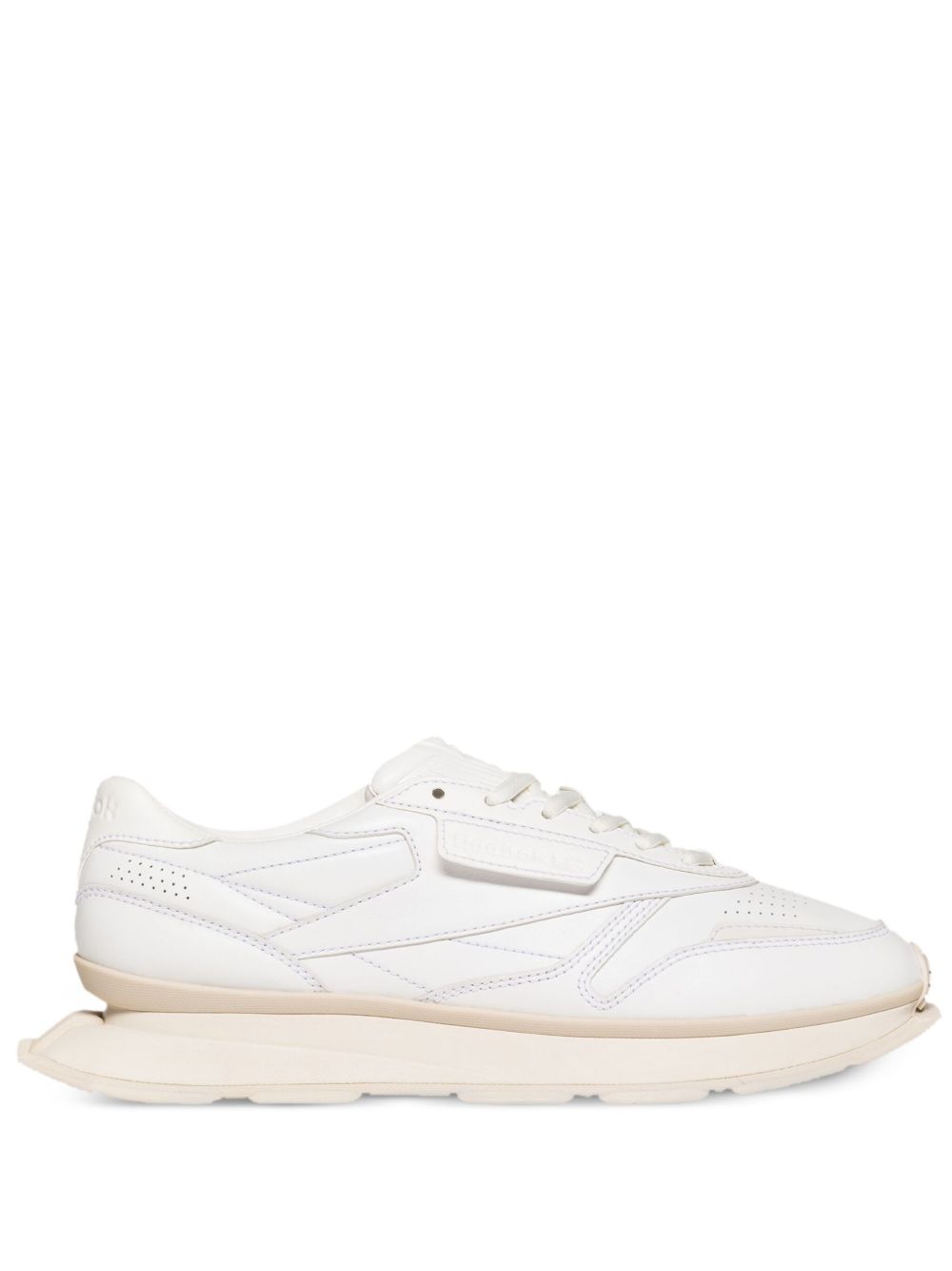 Reebok LTD Classic LTD 系带皮质运动鞋 - 白色