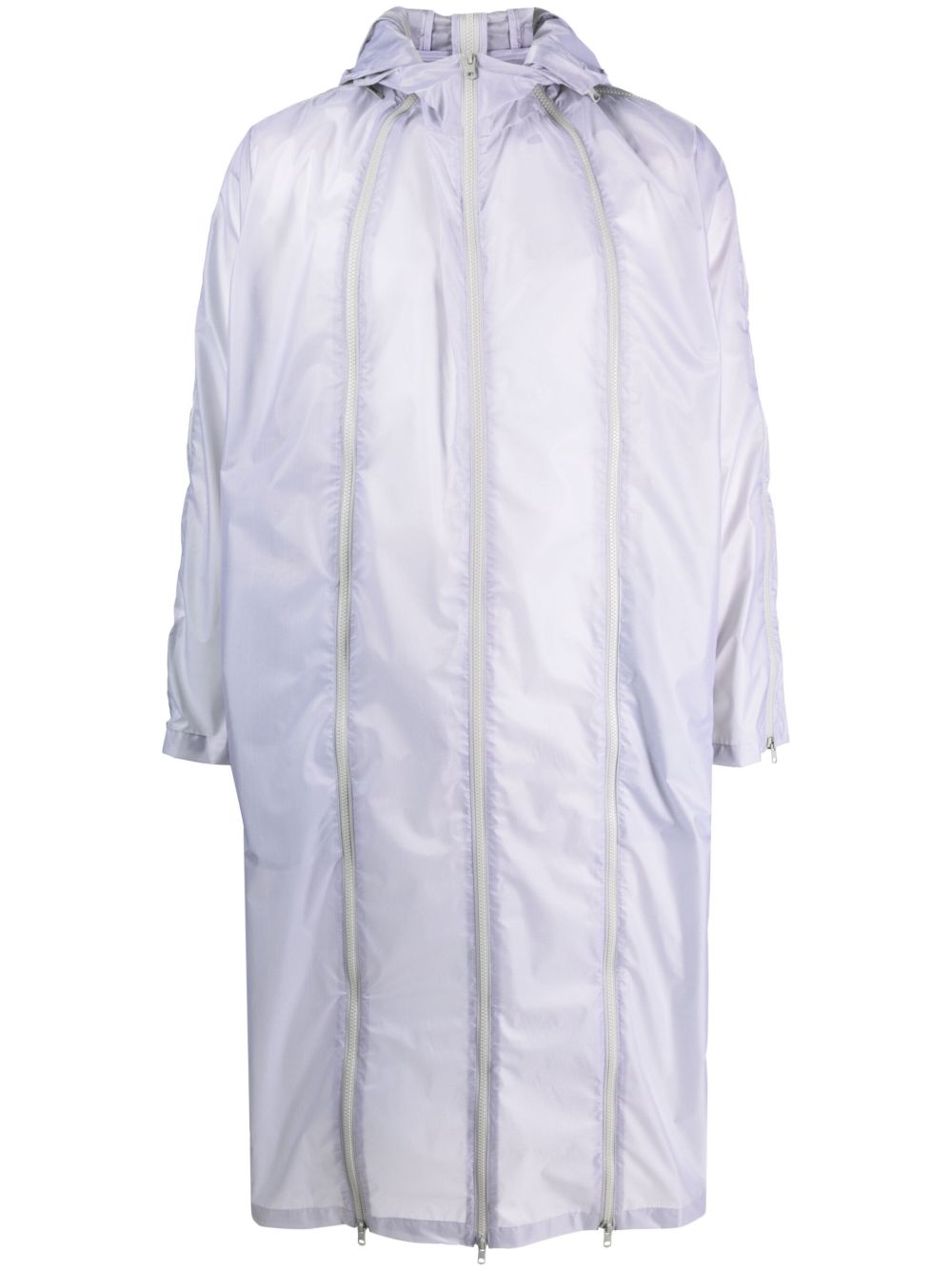 Post Archive Faction 5.0 Coat Center 拉链外套 - 灰色
